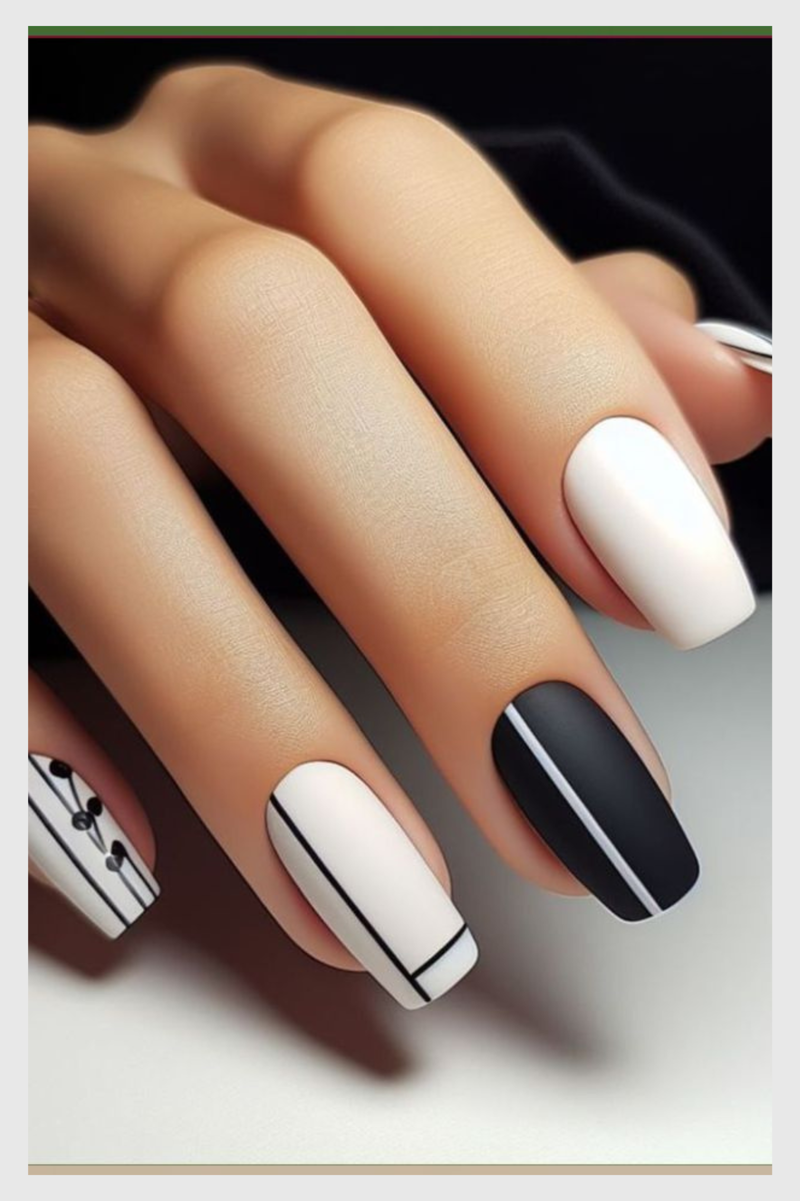 black nail designs