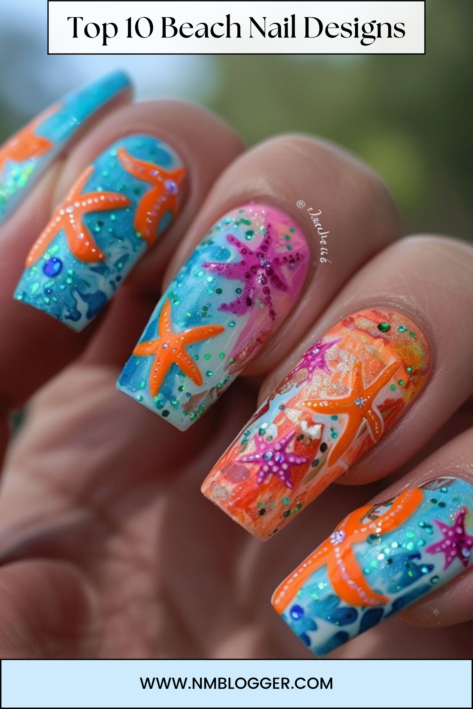 Beach Nail Designs