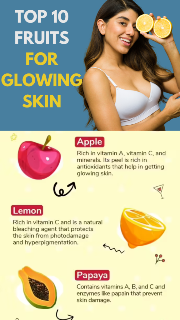 Top 10 Fruits for Glowing Skin