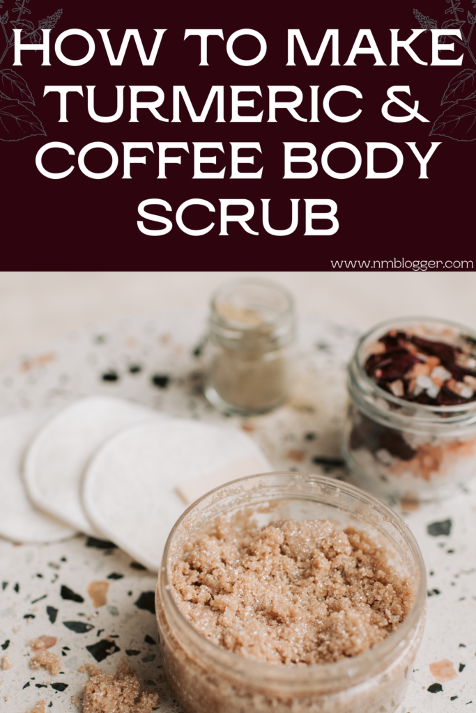 How to Make Turmeric & Coffee Body Scrub